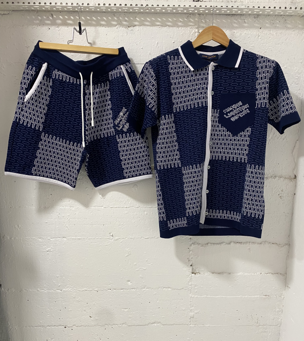 Louis Vuitton Trucksuit Marque Navy Blue  | MASSIMOLUXURYOUTLET