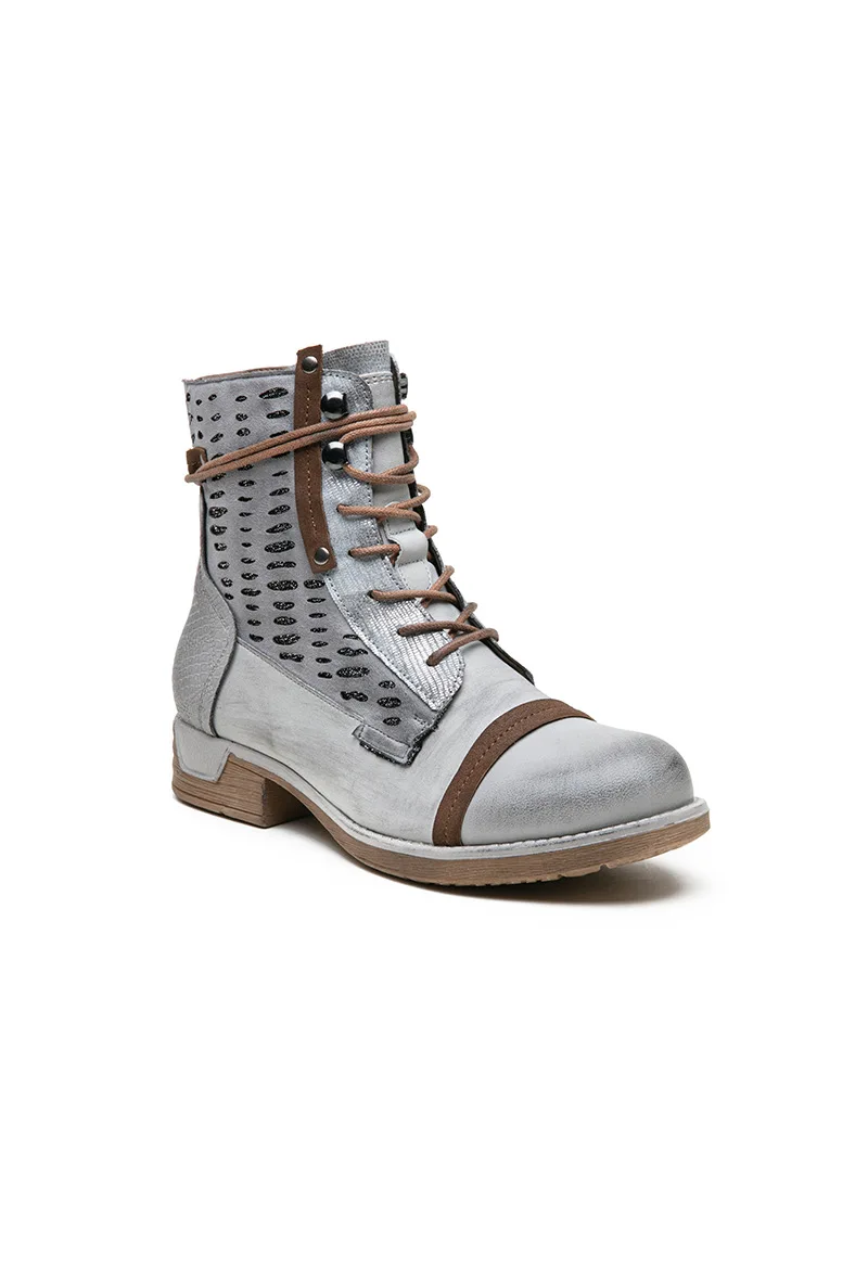 Bottines bicolores texturées🖤 | 𝐉𝐮𝐥𝐢𝐞 𝐍𝐞𝐞𝐟 𝐂𝐫𝐞́𝐚𝐭𝐢𝐨𝐧𝐬