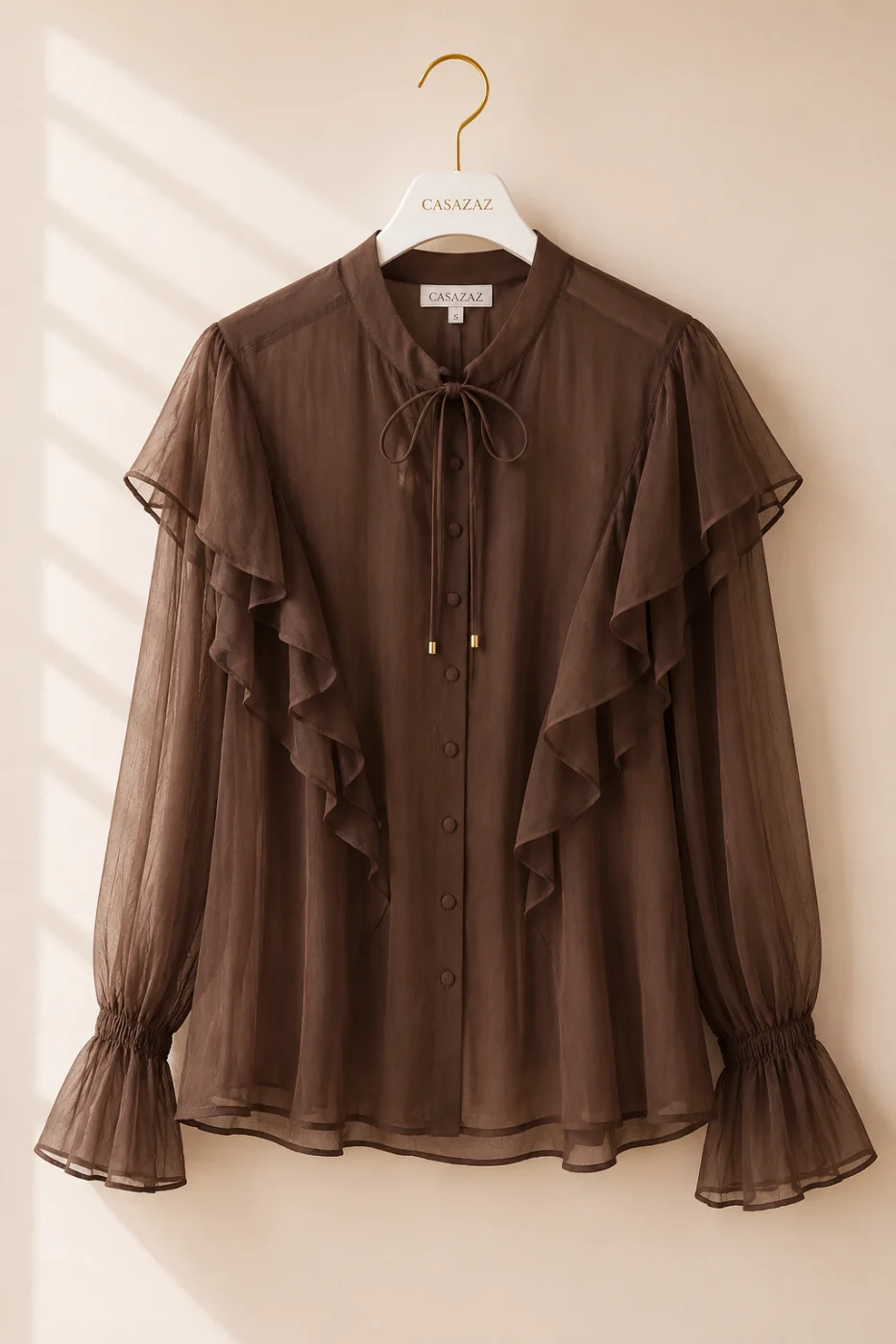 Chemise Volants Légère | CasaZaz