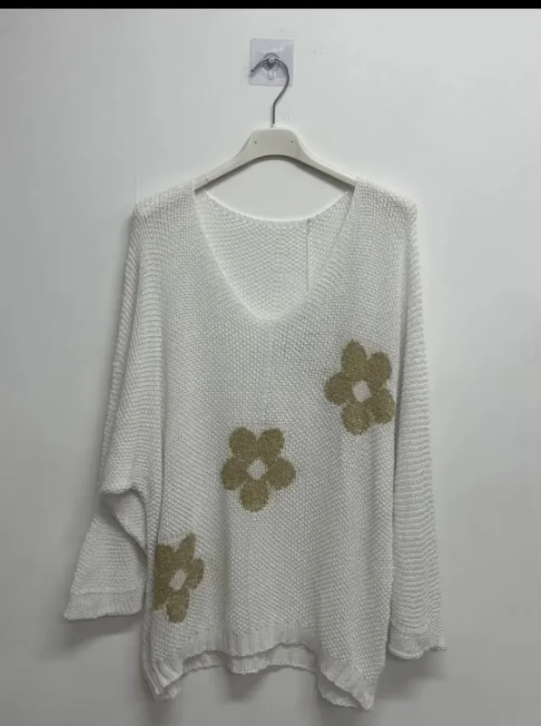 Pull fleurs | Jus de coco 