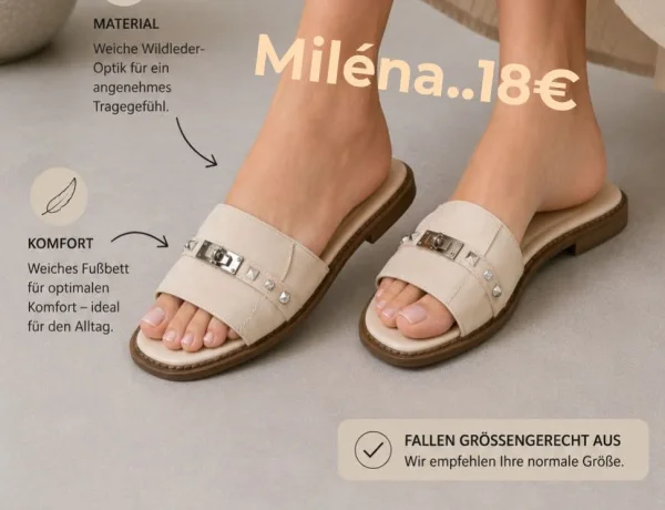 Miléna Pantoletten (2 Farben) | Lieblings Schuhe