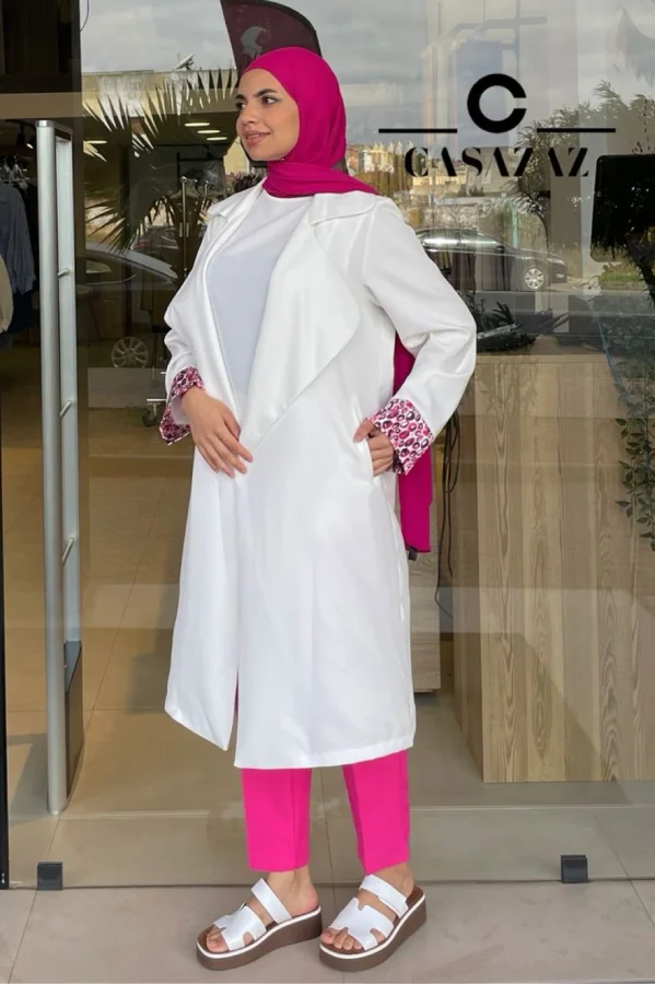Trench Manche Motif | CasaZaz