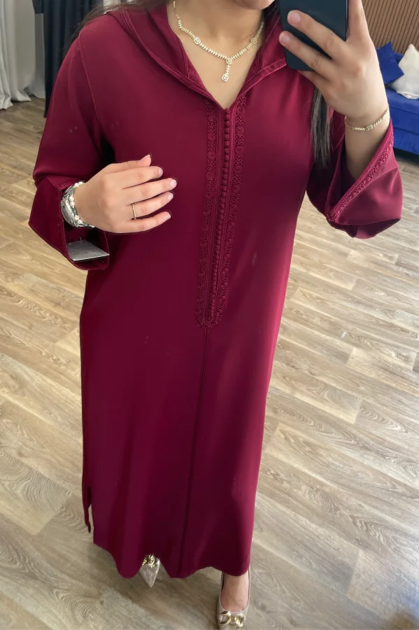Djellaba Crêpe 4 Fils | CasaZaz