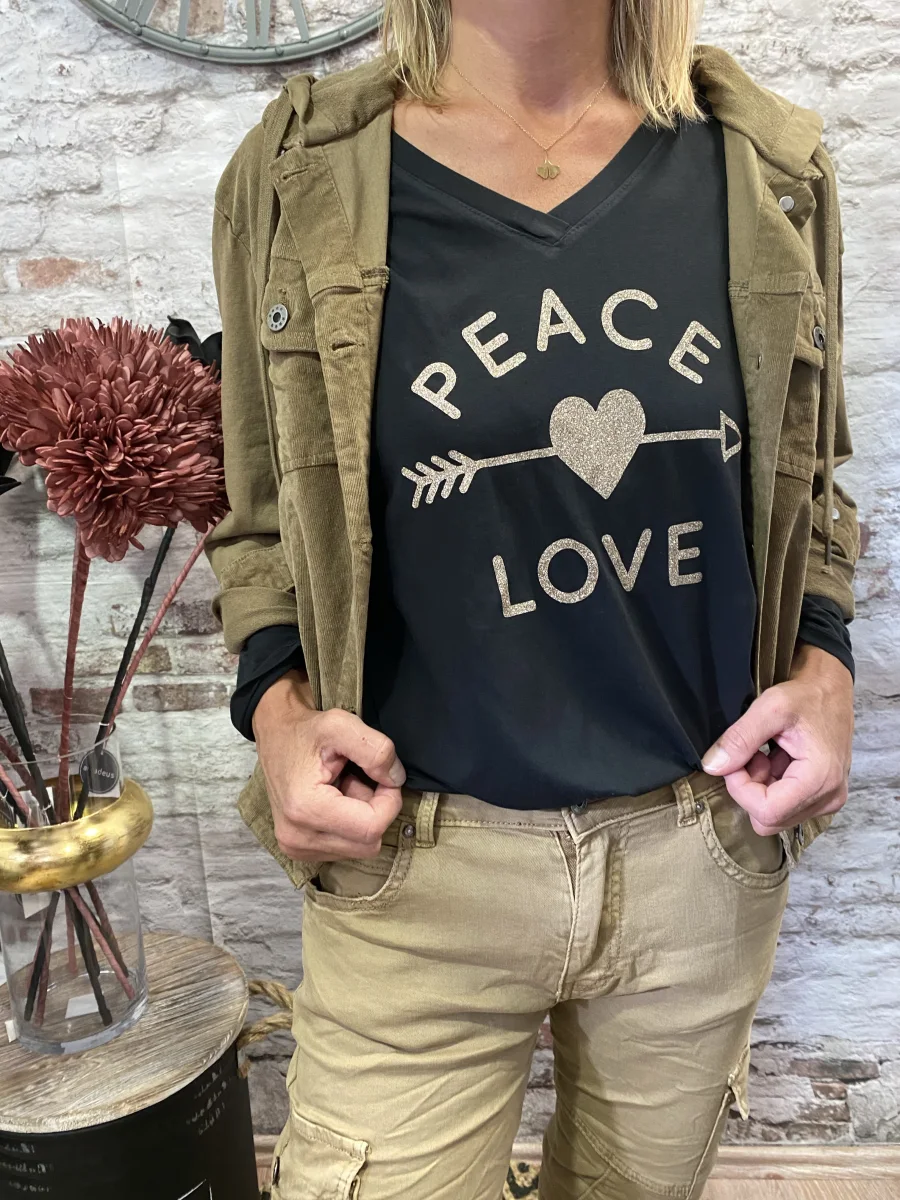 Top peace & love | Jus de coco 
