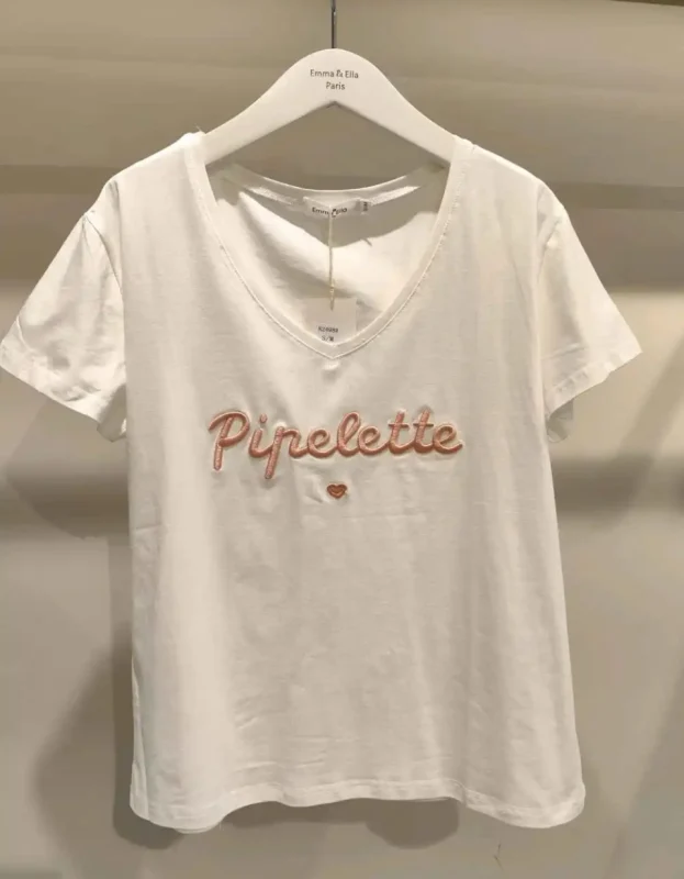 Tee shirt pipelette  | Jus de coco 