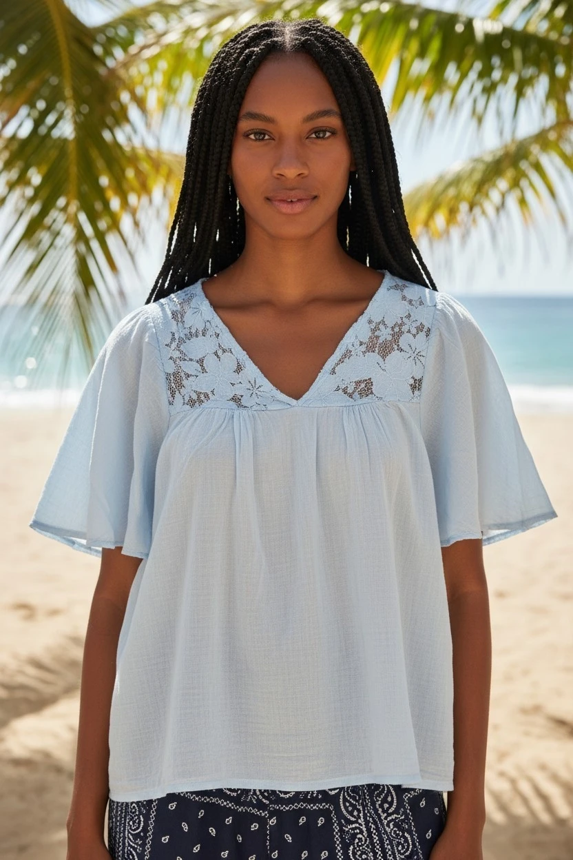 Top leger Dentelle | Chez Florem