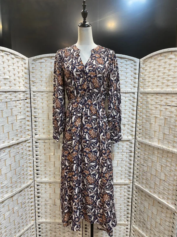 Robe longue imprimé cachemire | Deal Only One