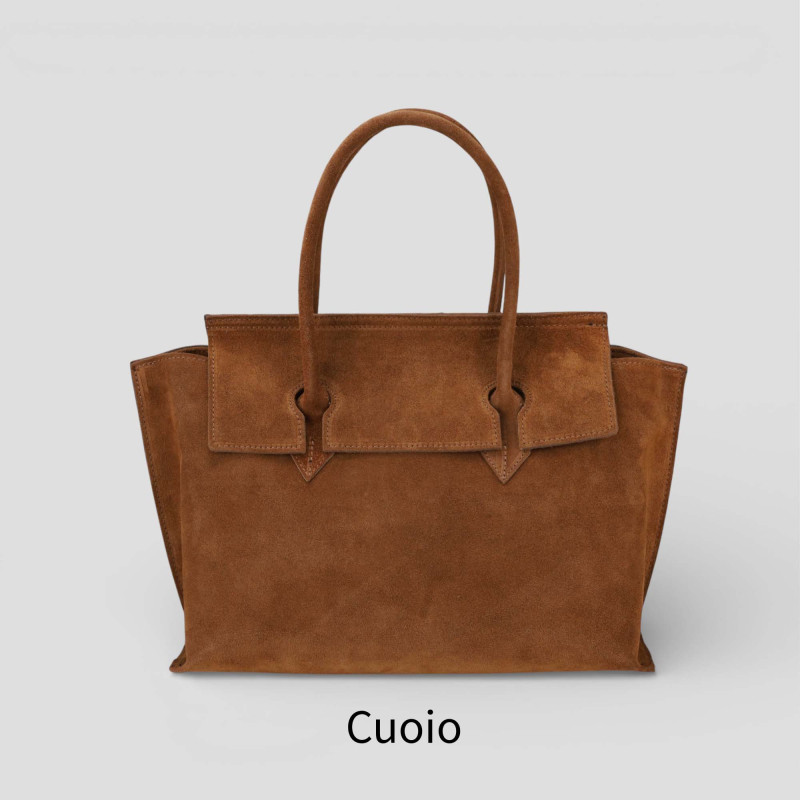 6145 - Borsa in pelle scamosciata  | Carvin Bags