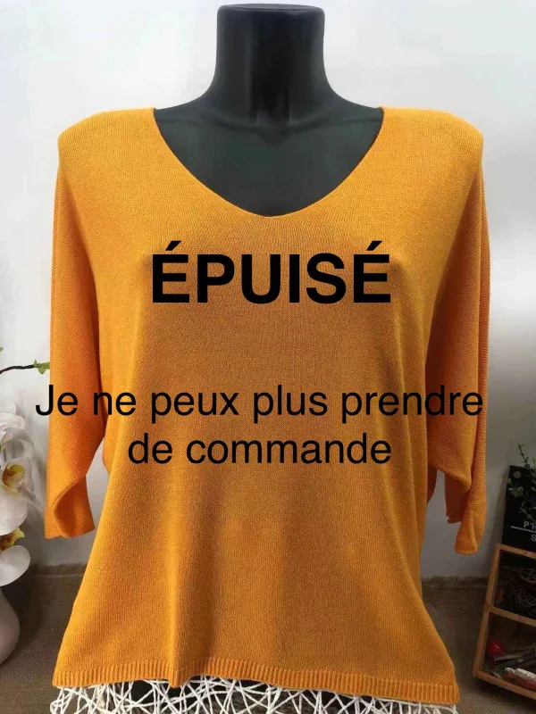 Pull 76P6 taille unique 55% Modal 45% Acrylic | Equipement Mondial