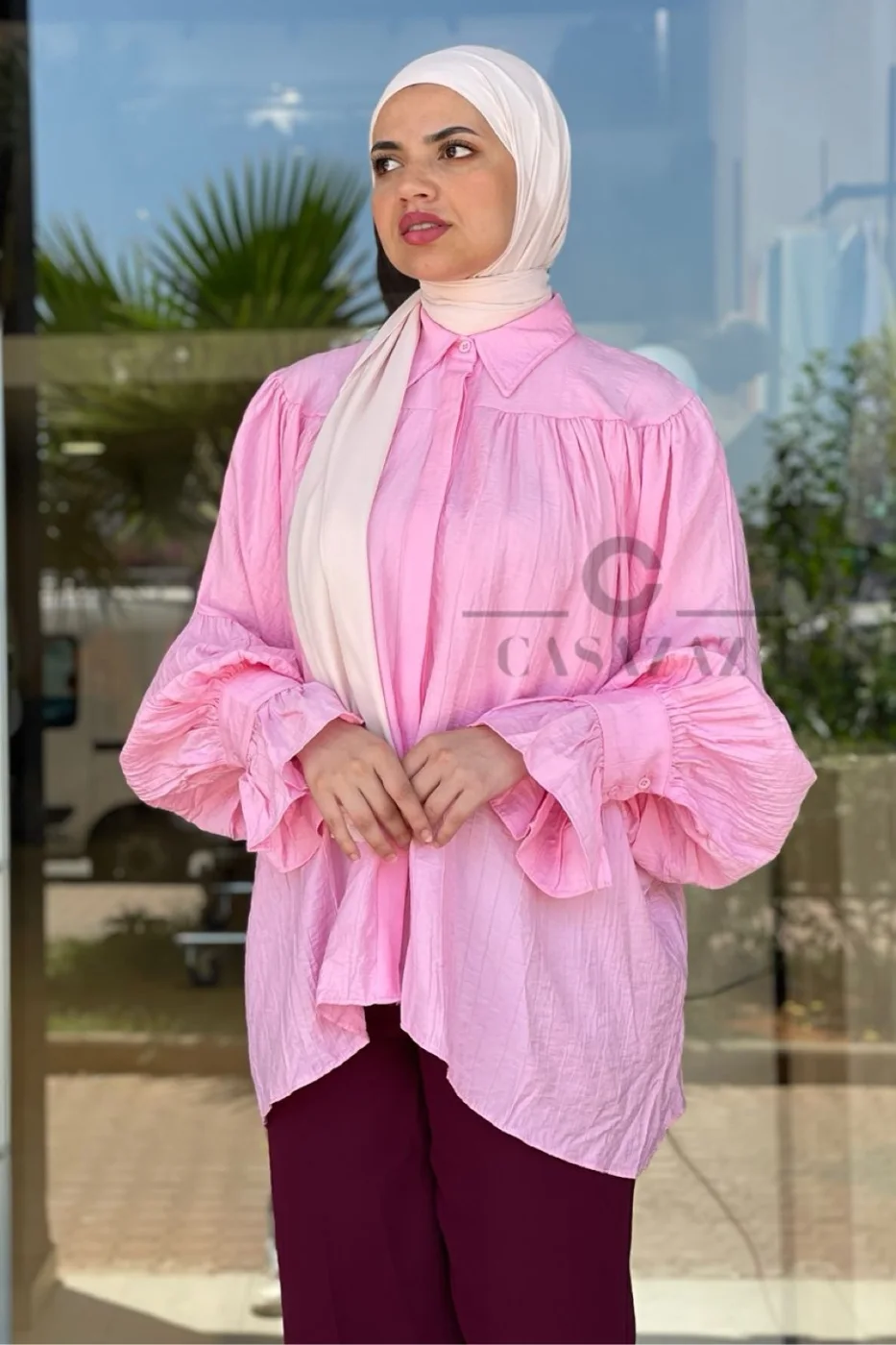 Chemise frou manches | CasaZaz