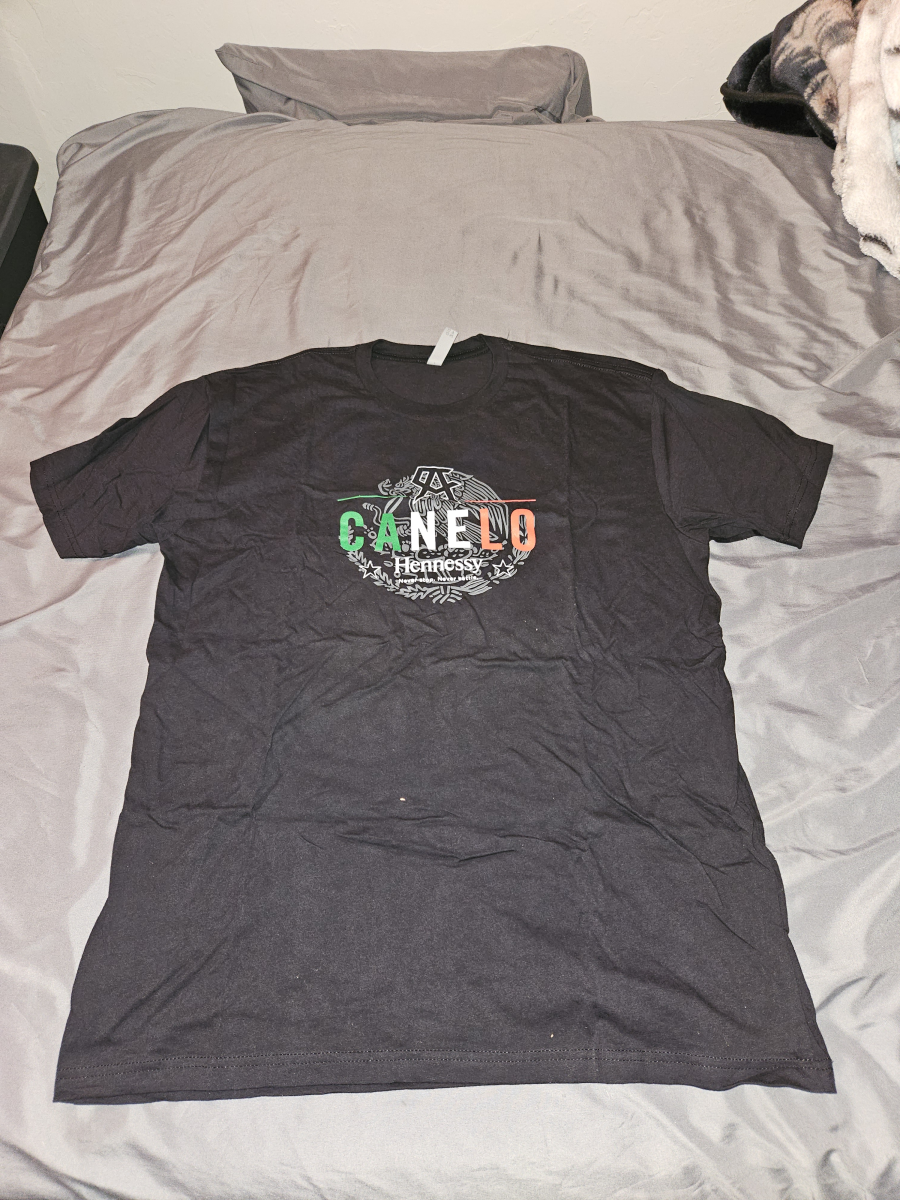 Saul Canelo Alvarez Hennessey t-shirt  | Newnewplug