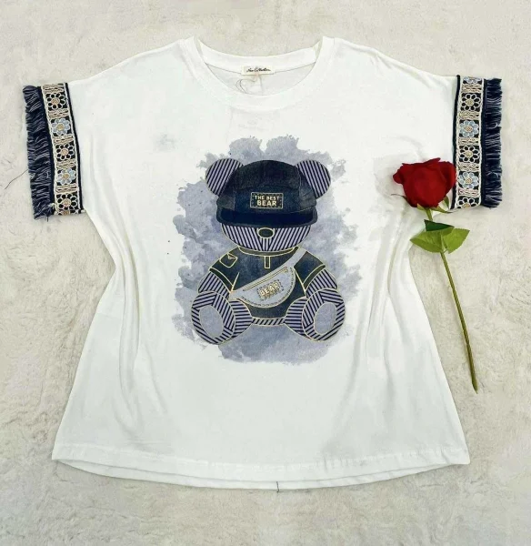 TShirt ours coton lycra | Equipement Mondial