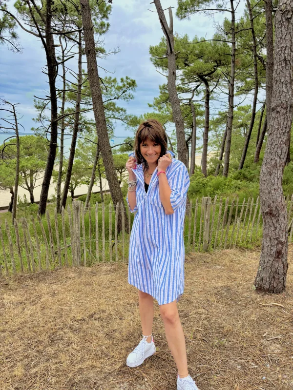 Robe chemise Mykonos  | Les Bohémiennes Biganos