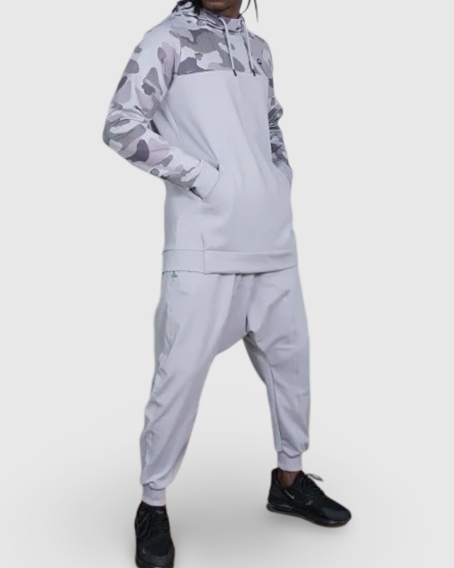 ENSEMBLE ARMY NG GRIS SAROUEL ET SWEAT CAPUCHE | AMCOSMETIK