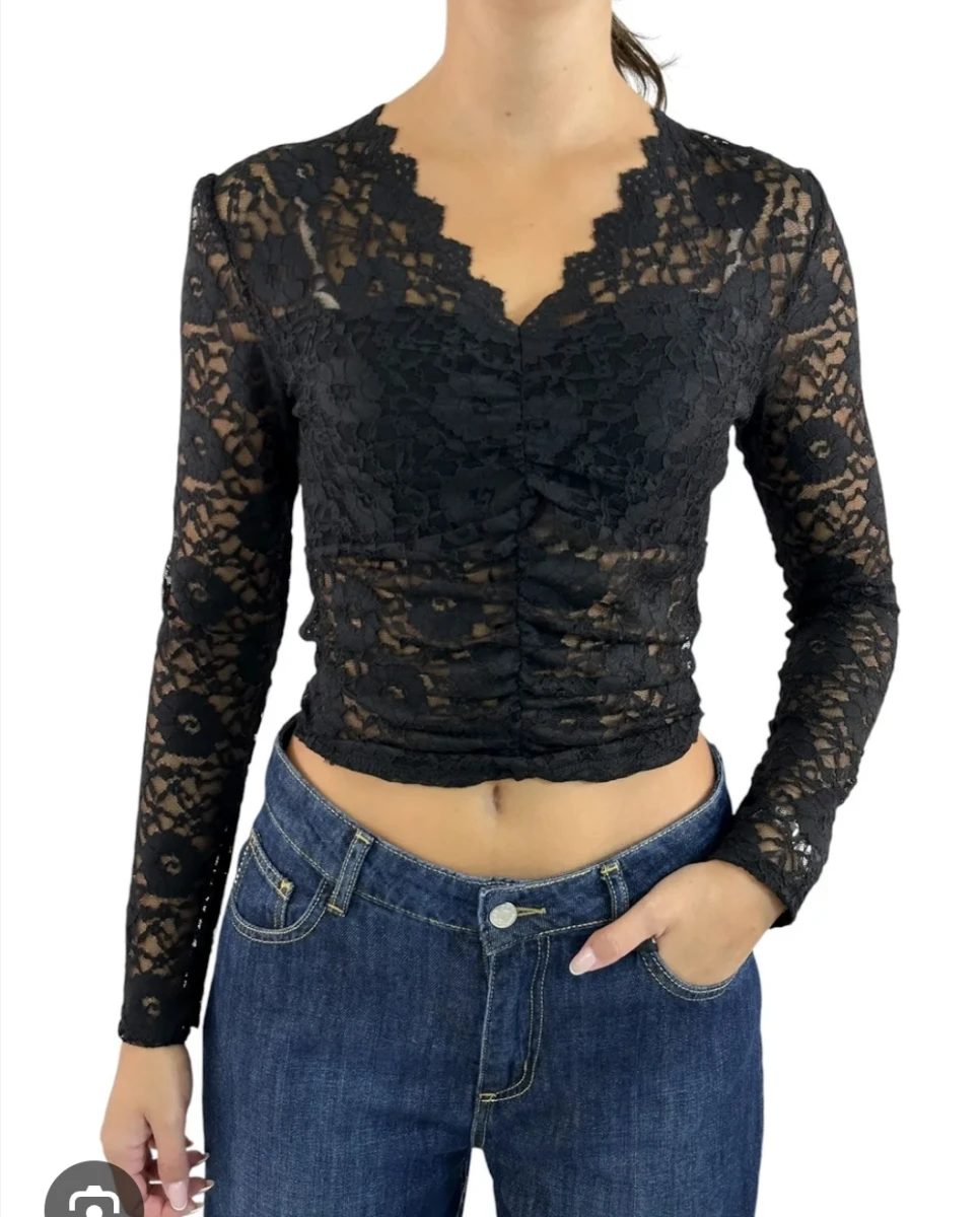 Maglia pizzo Zeza | Non solo moda 