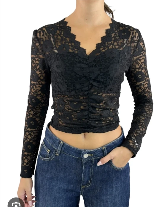 Maglia pizzo Zeza | Non solo moda 