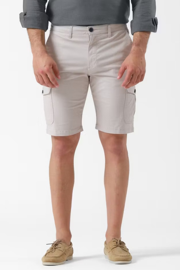 Bermuda Sarja Cargo La Garrocha Beje | definne