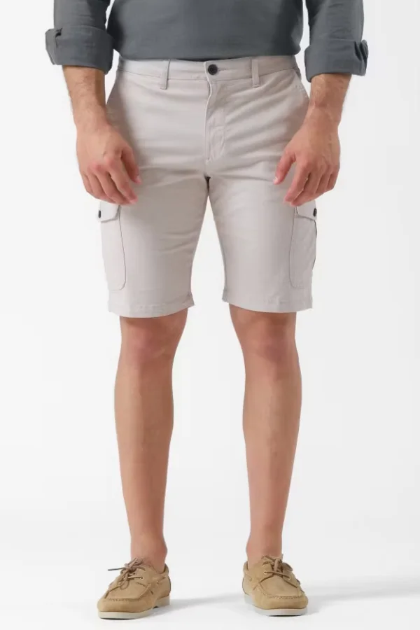 Bermuda Sarja Cargo La Garrocha Beje | definne