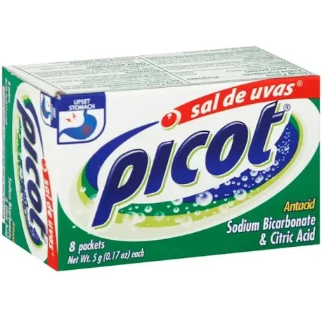 Picot Antacid, Citric Acid, Effervescent Powder - 08 packets  | Hit-The-Stage Pharmacy