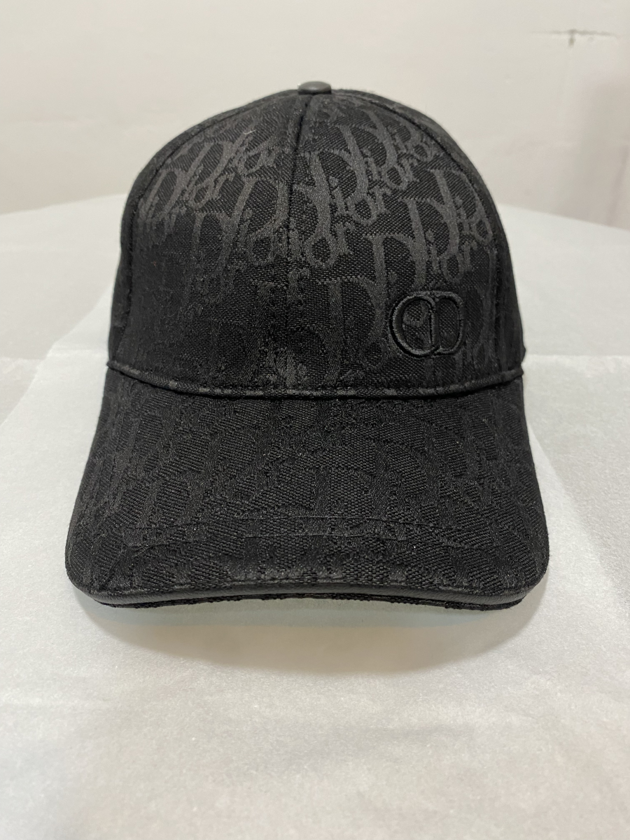 Christian Dior Paris Cap Black CD  | MASSIMOLUXURYOUTLET
