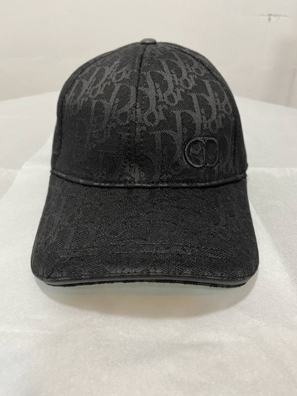 Christian Dior Paris Cap Black CD  | MASSIMOLUXURYOUTLET