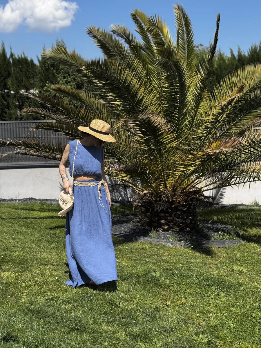 Ensemble LINO bleu jean | Les bohemiennes Le Bouscat