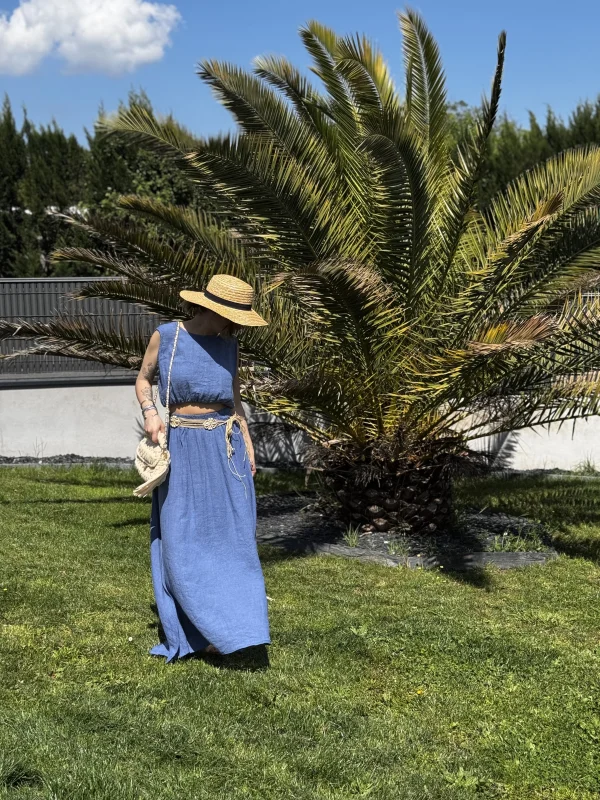 Ensemble LINO bleu jean | Les bohemiennes Le Bouscat