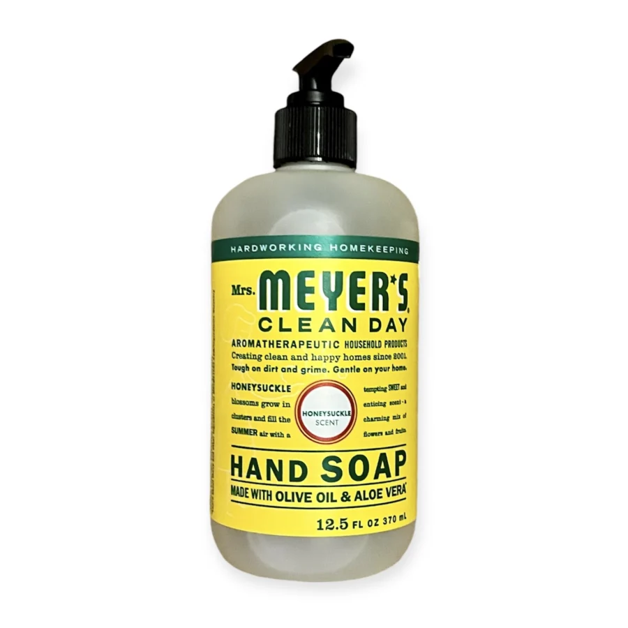 Mrs MEYERS - Hand Soap (HoneySuckle Scent) 12.5oz | Home & Kitchen Delights