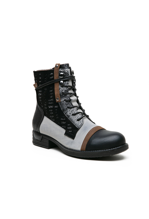 Bottines bicolores texturées🖤 | 𝐉𝐮𝐥𝐢𝐞 𝐍𝐞𝐞𝐟 𝐂𝐫𝐞́𝐚𝐭𝐢𝐨𝐧𝐬