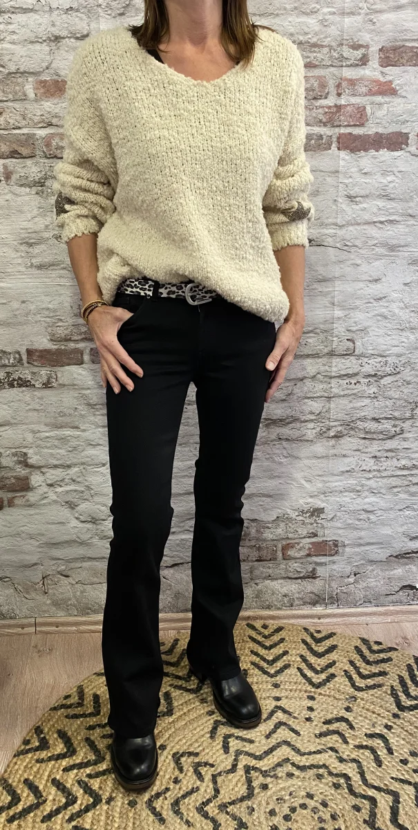 Jeans flared | Jus de coco 