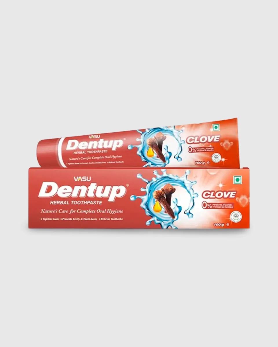 DENTIFRICE NATUREL DENTUP AU CLOU DE GIROFLE - SANS FLUOR  100G  | AMCOSMETIK