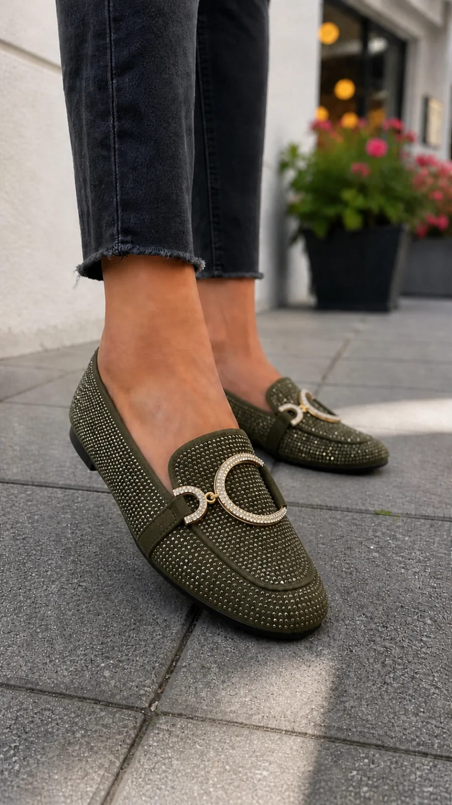 Eloria Loafer Khaki | Lieblings Schuhe