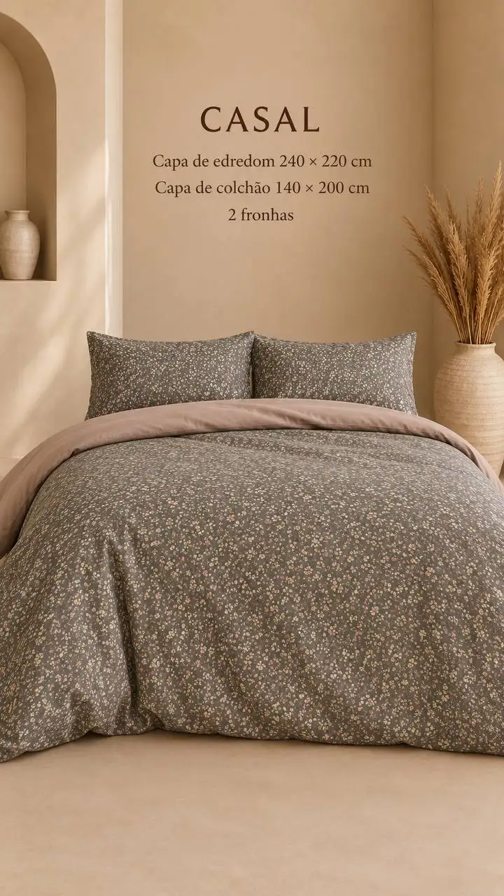 Jogo de Cama de Casal | Bloom