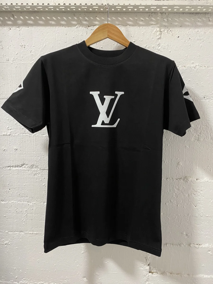 Louis Vuitton Flor T-Shirt Black | MASSIMOLUXURYOUTLET