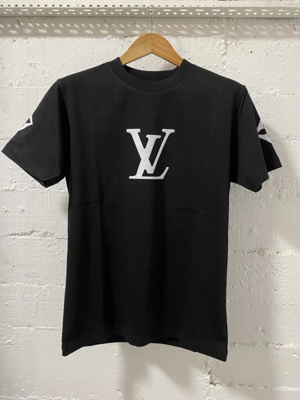 Louis Vuitton Flor T-Shirt Black | MASSIMOLUXURYOUTLET