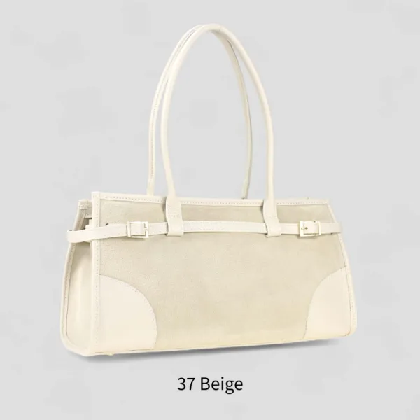 6019 - Borsa camoscio e pelle | Carvin Bags