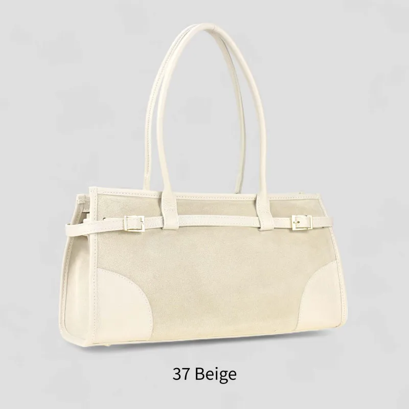 6019 - Borsa camoscio e pelle | Carvin Bags