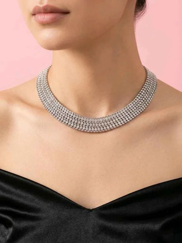 Collier ras-du-cou strass | Deal Only One