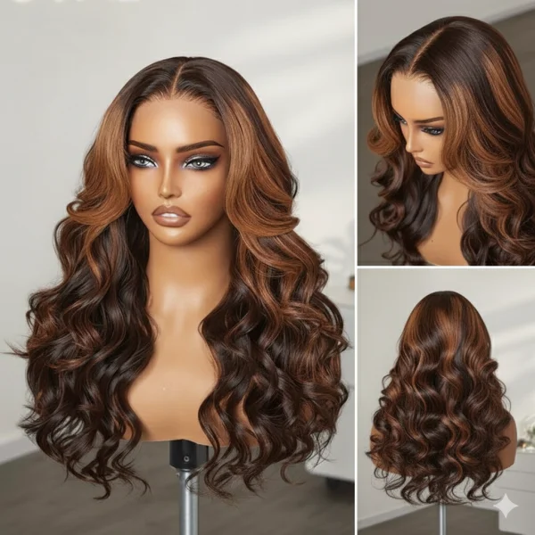 Glueless Colour Body Wave Wig | 𝐇𝐀𝐕𝐄𝐍 𝐄𝐍𝐂𝐇𝐀𝐍𝐓𝐄𝐃™