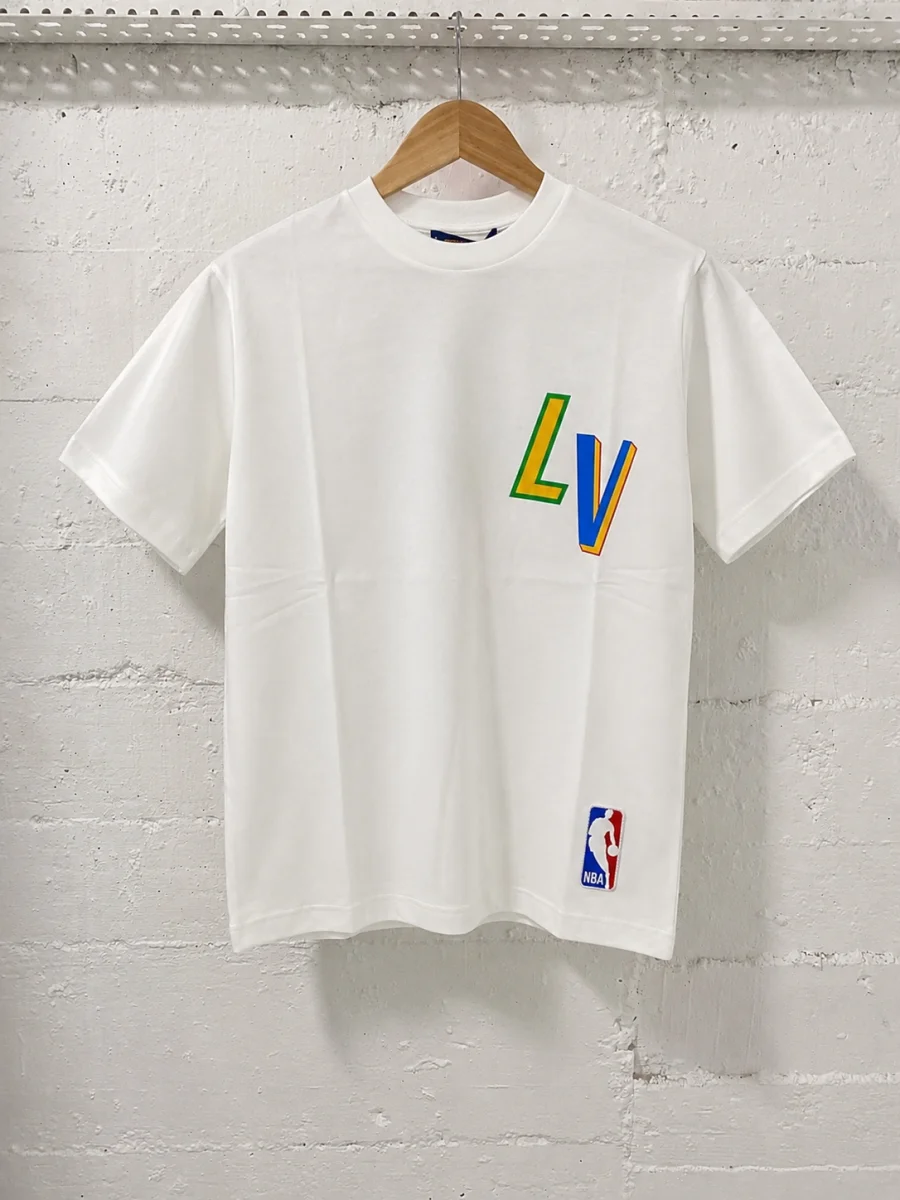 Louis Vuitton T-Shirt NBA White | MASSIMOLUXURYOUTLET