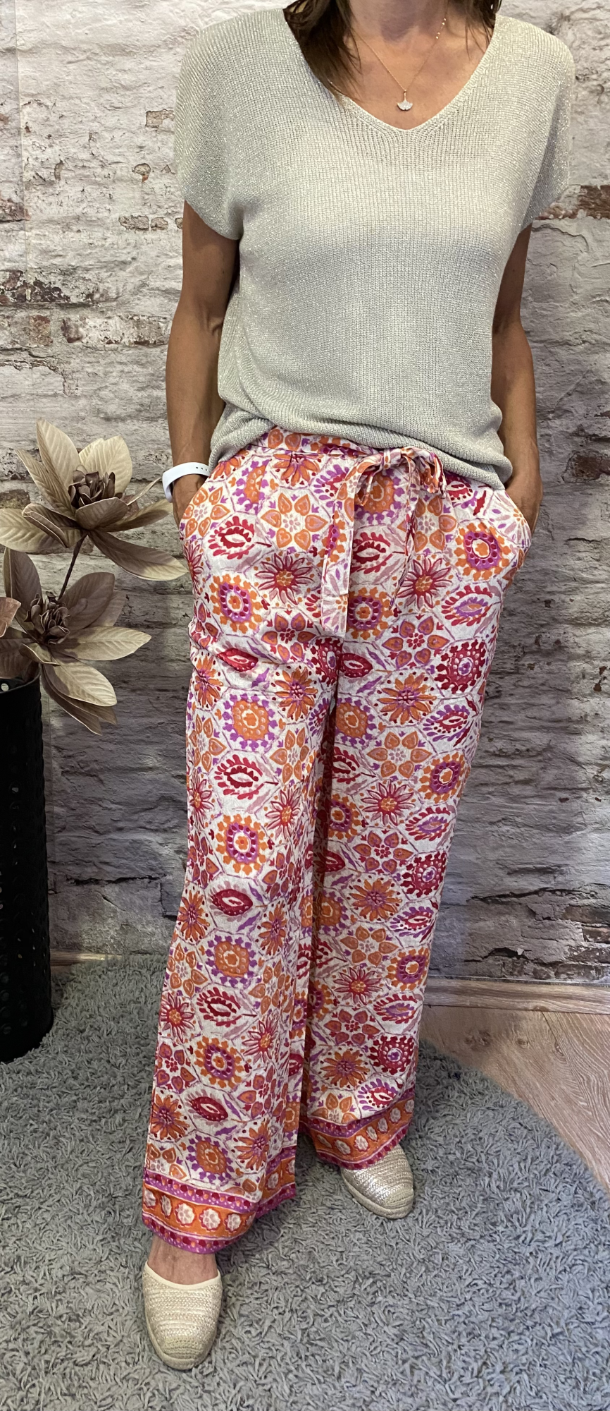 Pantalon fluide | Jus de coco 