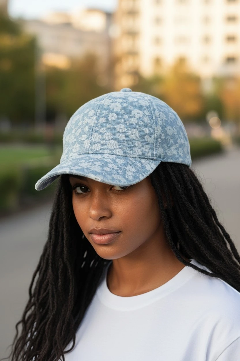 Casquette jeany flower | Chez Florem