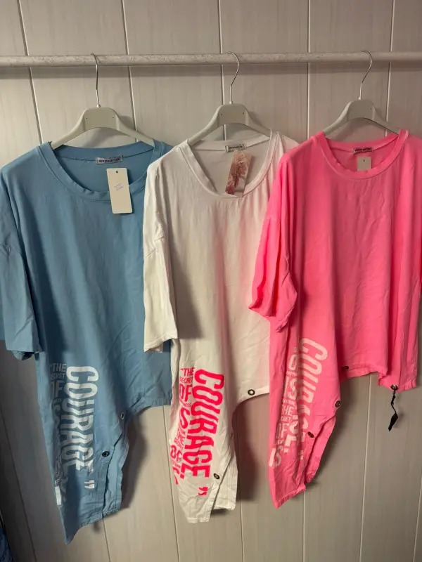 Shirt mit Nieten AA60 | LL-Fashion