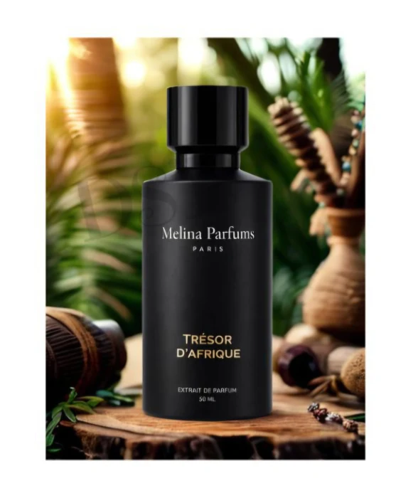 Trésor d'Afrique - Edition L'Obsidienne pour homme - Melina Parfums | Dîna Shop'