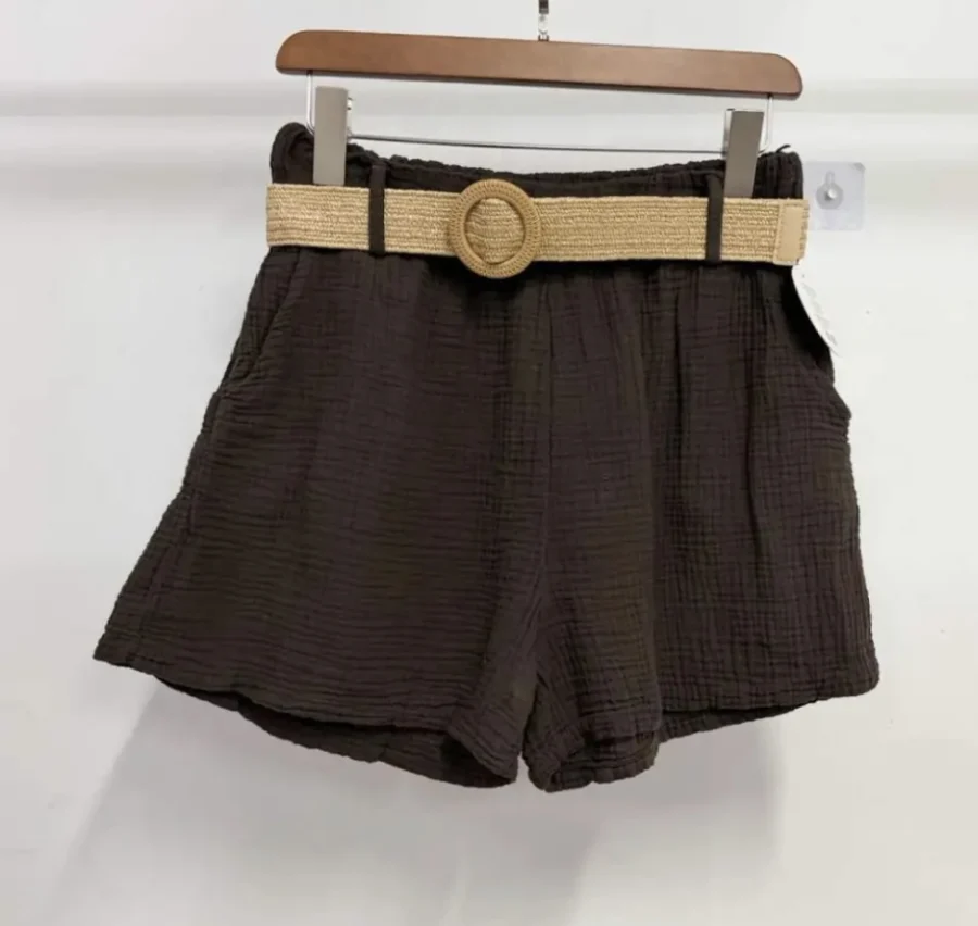 Short gaz de coton | Jus de coco