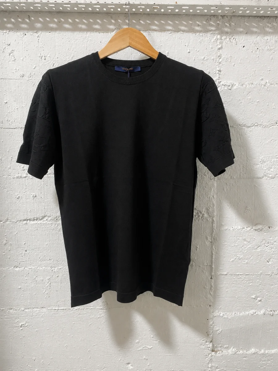Louis Vuitton Knitwear T-Shirt Black | 