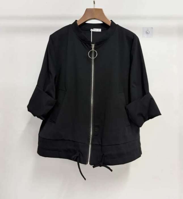Veste zip coton 2 poches | Jus de coco