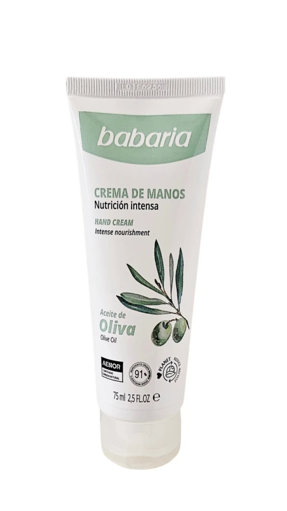 Crème mains huile d'olive - Babaria | Dîna Shop'