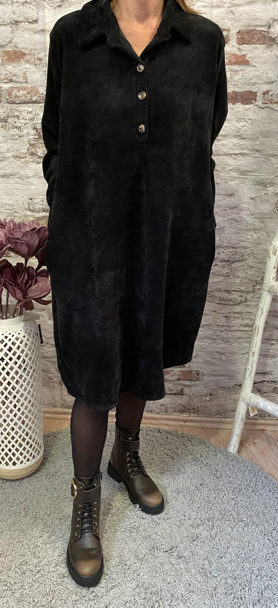 Robe velours | Jus de coco 