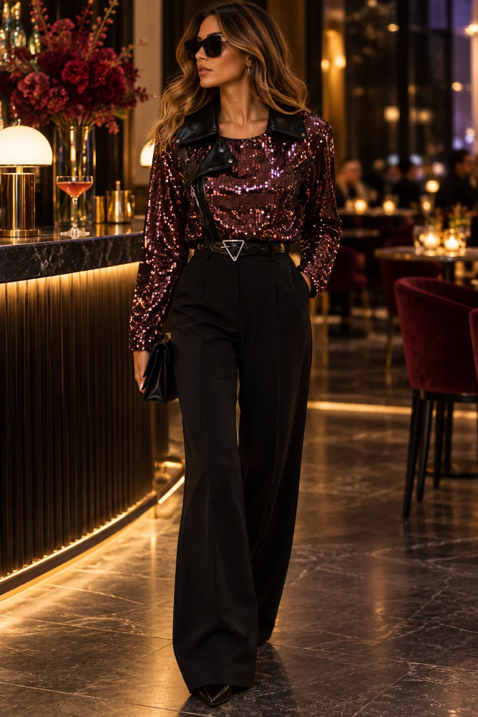 CHAQUETA RUBY GLAM | Outfit Deluxe